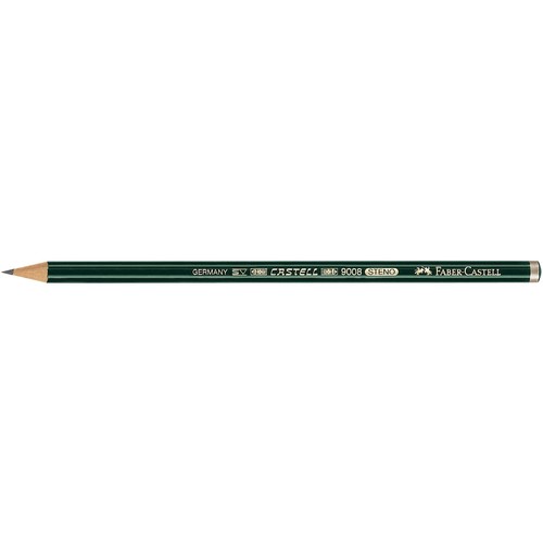 Stenobleistift 9008 B rund Faber Castell 119801 Produktbild Front View L