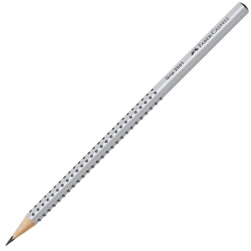 Bleistift mit Noppen GRIP 2001 HB dreikant Faber Castell 117000 Produktbild