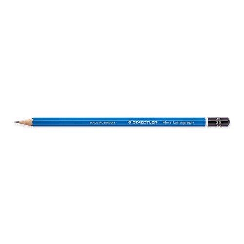 Bleistift Mars Lumograph 100 sechskant Staedtler 100-2B Produktbild