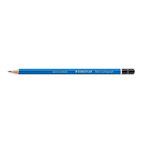 Bleistift Mars Lumograph 100 sechskant Staedtler 100-H Produktbild