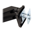 ROLINE Dual LCD Monitor Stand Pneumatic - Befestigungskit (Spannbefestigung für Tisch, 2 einstellbar Produktbild Additional View 3 S