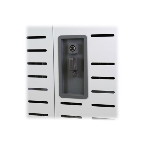 Ergotron Zip40 - Wagen laden und Management - für 40 Tablets / Notebooks - verriegelbar - Stahl - Gr Produktbild Additional View 3 L