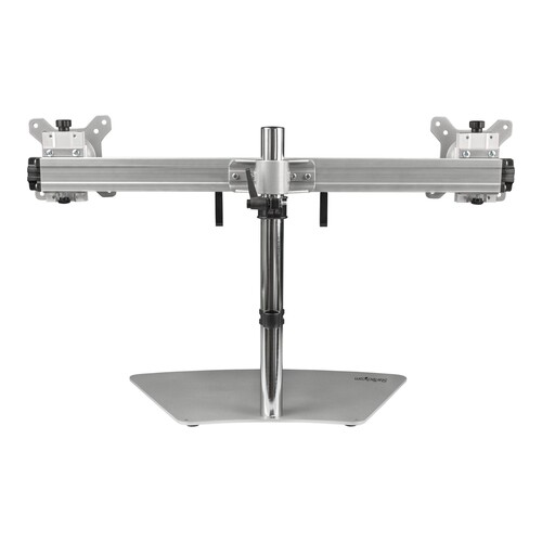 StarTech.com Doppelmonitorhalterung - Ergonomische, freistehende Doppelmonitor-Tischhalterung für zw Produktbild Additional View 2 L