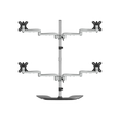 StarTech.com ARMQUADSS Monitorhalterung fur vier Bildschirme (fur bis zu 32" VESA-Monitore, beweglic Produktbild Additional View 1 S