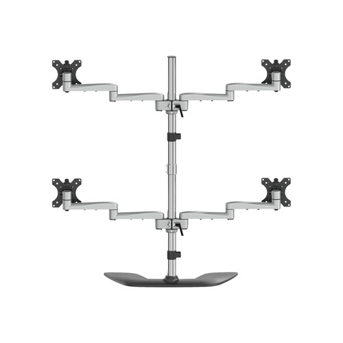 StarTech.com ARMQUADSS Monitorhalterung fur vier Bildschirme (fur bis zu 32" VESA-Monitore, beweglic Produktbild Additional View 1 L