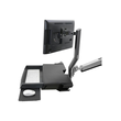 Ergotron Sit-Stand Combo Arm - Befestigungskit (Handgelenkkissen, Wandmontagehalterung, Display-Halt Produktbild Additional View 2 S