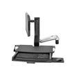 Ergotron Sit-Stand Combo Arm - Befestigungskit (Handgelenkkissen, Wandmontagehalterung, Display-Halt Produktbild Additional View 3 S
