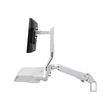 Ergotron Sit-Stand Combo Arm - Befestigungskit (Handgelenkkissen, Wandmontagehalterung, Display-Halt Produktbild Additional View 1 S