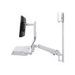 Ergotron SV Combo System with Worksurface & Pan, Small CPU Holder - Befestigungskit (CPU-Halter, Han Produktbild Additional View 2 S