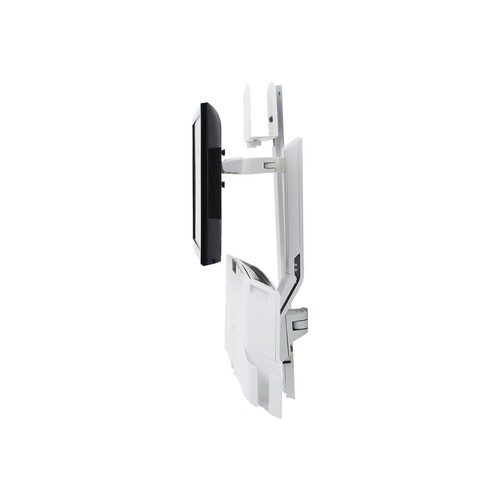 Ergotron SV Combo System with Worksurface & Pan, Small CPU Holder - Befestigungskit (CPU-Halter, Han Produktbild Additional View 3 L