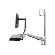 Ergotron SV Combo System with Worksurface & Pan, Medium CPU Holder - Befestigungskit (CPU-Halter, Ha Produktbild Additional View 2 S