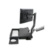 Ergotron SV Combo System with Worksurface & Pan, Medium CPU Holder - Befestigungskit (CPU-Halter, Ha Produktbild Additional View 3 S