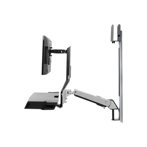Ergotron SV Combo System with Worksurface & Pan, Small CPU Holder - Befestigungskit (CPU-Halter, Han Produktbild Additional View 3 L