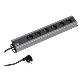 Bachmann Stromverteilungseinheit (Rack - einbaufähig) - Wechselstrom 230 V - Ausgangsanschlüsse: 6 ( Produktbild