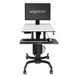 Ergotron WorkFit-C Single HD - Sitz-/Steh-Arbeitsplatz Produktbild