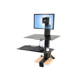 Ergotron WorkFit-S Single LD - Stehender Tischwandler Produktbild