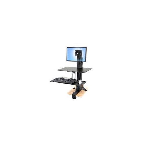 Ergotron WorkFit-S Single LD - Stehender Tischwandler Produktbild