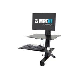Ergotron WorkFit-S Single HD Workstation - Stehender Tischwandler Produktbild
