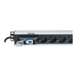 Intellinet Vertical Rackmount 12-Way Power Strip - German Type, With Single Air Switch, No Surge Pro Produktbild Additional View 1 S