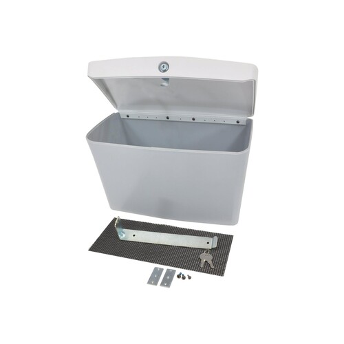 Ergotron Storage Bin - Montagekomponente (Klammer, Behälter) Produktbild Front View L