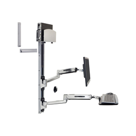 Ergotron LX - Befestigungskit (CPU-Halter, Maushalterung, 2 Schienenabdeckungen, Tastaturarm, 2 Kabe Produktbild