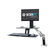 Ergotron WorkFit-A Single LD Workstation With Suspended Keyboard Produktbild