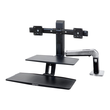 Ergotron WorkFit-A Dual Workstation With Suspended Keyboard Produktbild