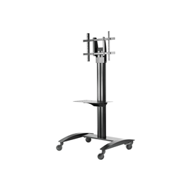 Peerless SmartMount Universal Flat Panel TV Cart SR560M - Wagen - für Flachbildschirm - Schwarz - Bi Produktbild