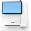 Ergotron Befestigungskit (vertikaler Hub) - für LCD-Display / PC-Ausrüstung - Steh-Sitz-Sysetm - wei Produktbild