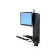 Ergotron Sit-Stand Vertical Lift, High Traffic Area - Befestigungskit (vertikaler Hub) Produktbild