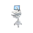 Ergotron Wagen - offene Architektur - für LCD-Display / PC-Ausrüstung - verriegelbar - medizinisch - Produktbild