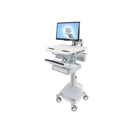 Ergotron Wagen - offene Architektur - für LCD-Display / PC-Ausrüstung - verriegelbar - medizinisch - Produktbild