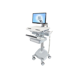 Ergotron Wagen (nur Laden) - offene Architektur - für LCD-Display / PC-Ausrüstung - medizinisch - Al Produktbild