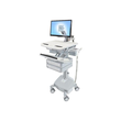 Ergotron Wagen - offene Architektur - für LCD-Display / PC-Ausrüstung - medizinisch - Aluminium, ver Produktbild