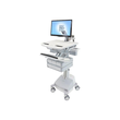 Ergotron Wagen - offene Architektur - für LCD-Display / PC-Ausrüstung - medizinisch - Aluminium, ver Produktbild
