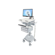 Ergotron Wagen - offene Architektur - für LCD-Display / PC-Ausrüstung - medizinisch - Aluminium, ver Produktbild