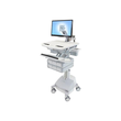 Ergotron Wagen - offene Architektur - für LCD-Display / PC-Ausrüstung - medizinisch - Aluminium, ver Produktbild