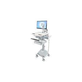 Ergotron Wagen - für LCD-Display / PC-Ausrüstung - medizinisch - Aluminium, verzinker Stahl, hochwer Produktbild