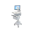 Ergotron Wagen - für LCD-Display / PC-Ausrüstung - medizinisch - Aluminium, verzinker Stahl, hochwer Produktbild