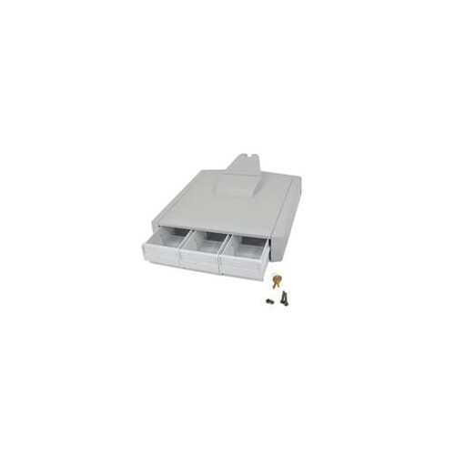 Ergotron Primary Storage Drawer, Triple - Montagekomponente (Auszugsmodul) Produktbild Front View L