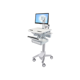 Ergotron Wagen - offene Architektur - für LCD-Display / PC-Ausrüstung - mit LCD-Drehpunkt, 1 Schubla Produktbild