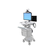 Ergotron Wagen (nur Laden) - offene Architektur - für 2 LCD-Displays / PC-Ausrüstung - medizinisch - Produktbild