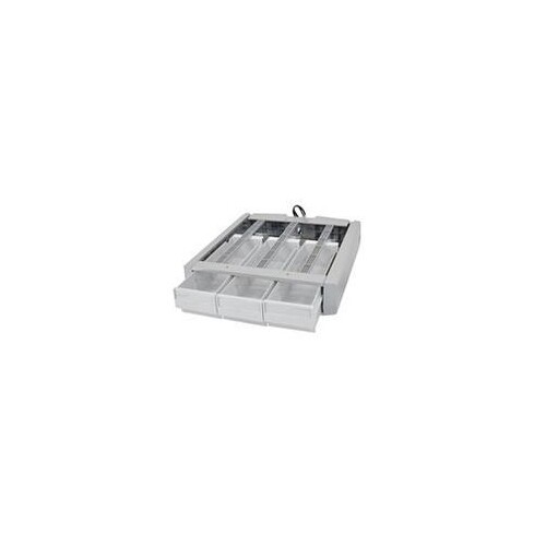 Ergotron Supplemental Triple Drawer - Montagekomponente (Auszugsmodul) Produktbild Front View L