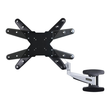 StarTech.com VESA TV Wall Mount, TV Mounting Bracket For 23"-55" Displays, Adjustable Full Motion TV Produktbild Additional View 3 S