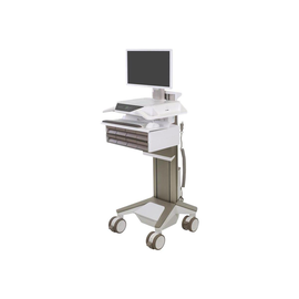 Ergotron CareFit Pro - Wagen - Electric Lift - für LCD-Display / PC-Ausrüstung - verriegelbar - medi Produktbild