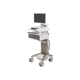Ergotron CareFit Pro - Wagen - Electric Lift - für LCD-Display / PC-Ausrüstung - verriegelbar - medi Produktbild