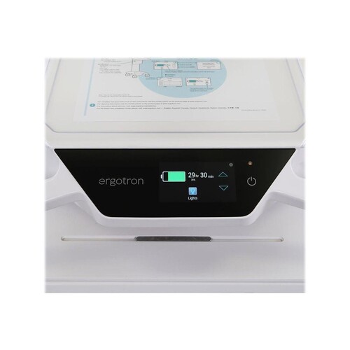 Ergotron CareFit Pro - Wagen - Electric Lift - für LCD-Display / PC-Ausrüstung - verriegelbar - medi Produktbild Additional View 1 L