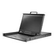 StarTech.com Rack KVM Konsole HD 1080p - US Tastatur(QWERTY), Ein Port VGA KVM mit 17" LCD Monitor - Produktbild Additional View 1 S