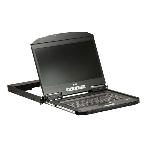 ATEN CL3100NX - KVM-Konsole - PS/2, USB - 47 cm (18.5") Produktbild Additional View 3 L