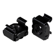 StarTech.com CABCAGENUTS1032 Kafigmuttern (10-32, fur Server-Rack, 50 Stuck, schwarz) Produktbild Additional View 2 S